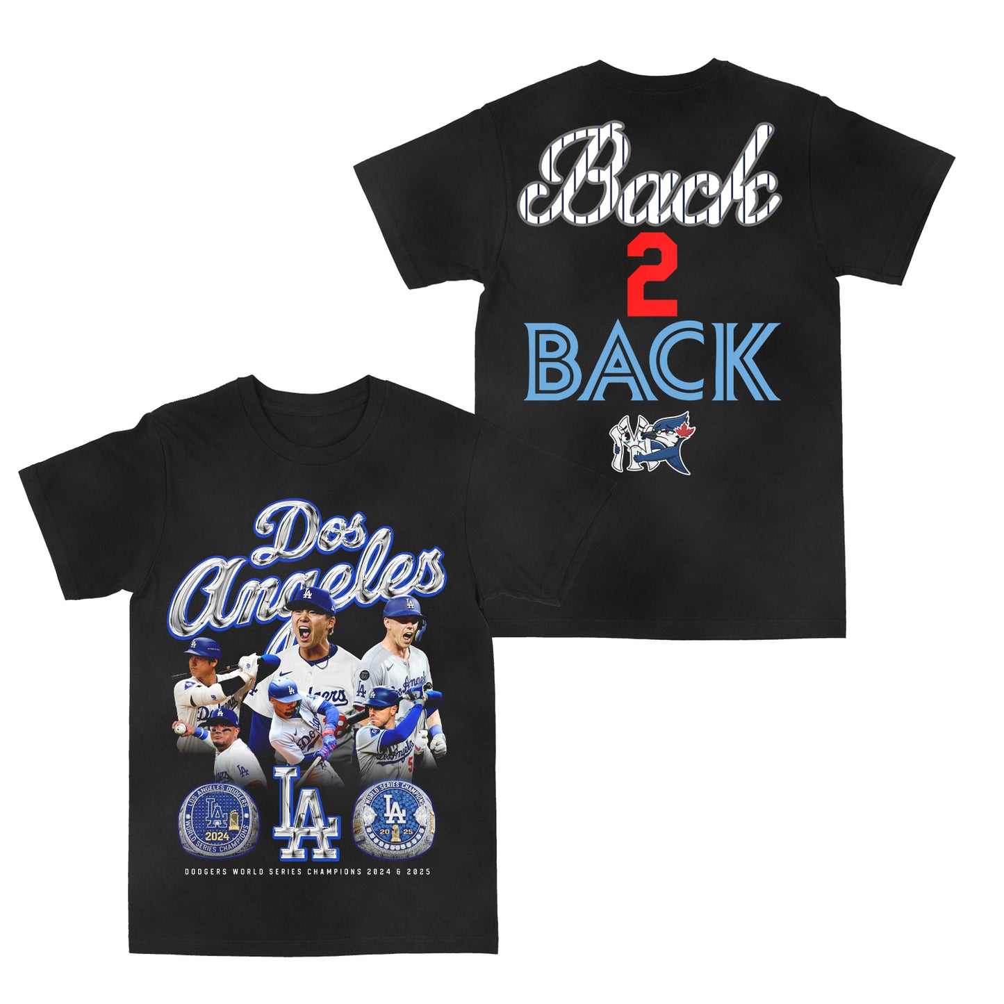 Dos Angeles 2025 "Black" Tee