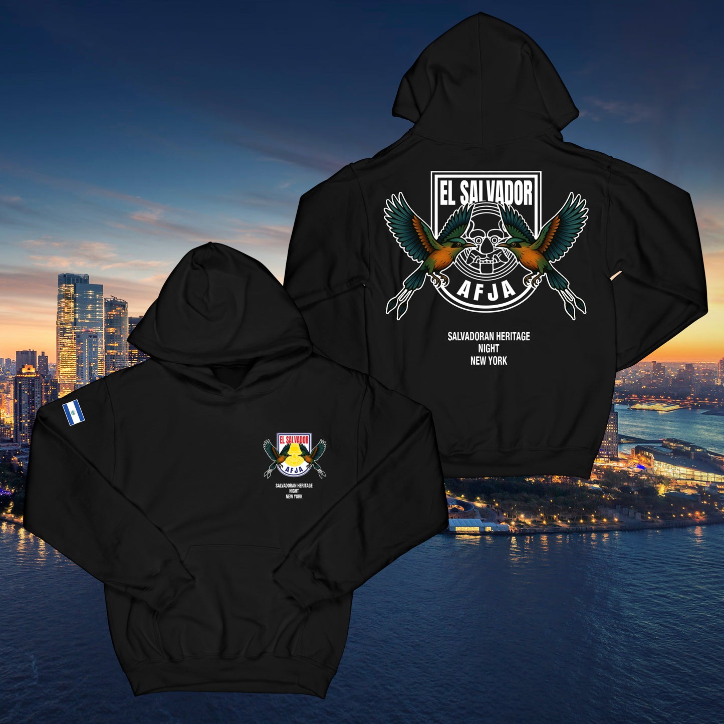 Vuelo del Torogoz "Black" Hoodie