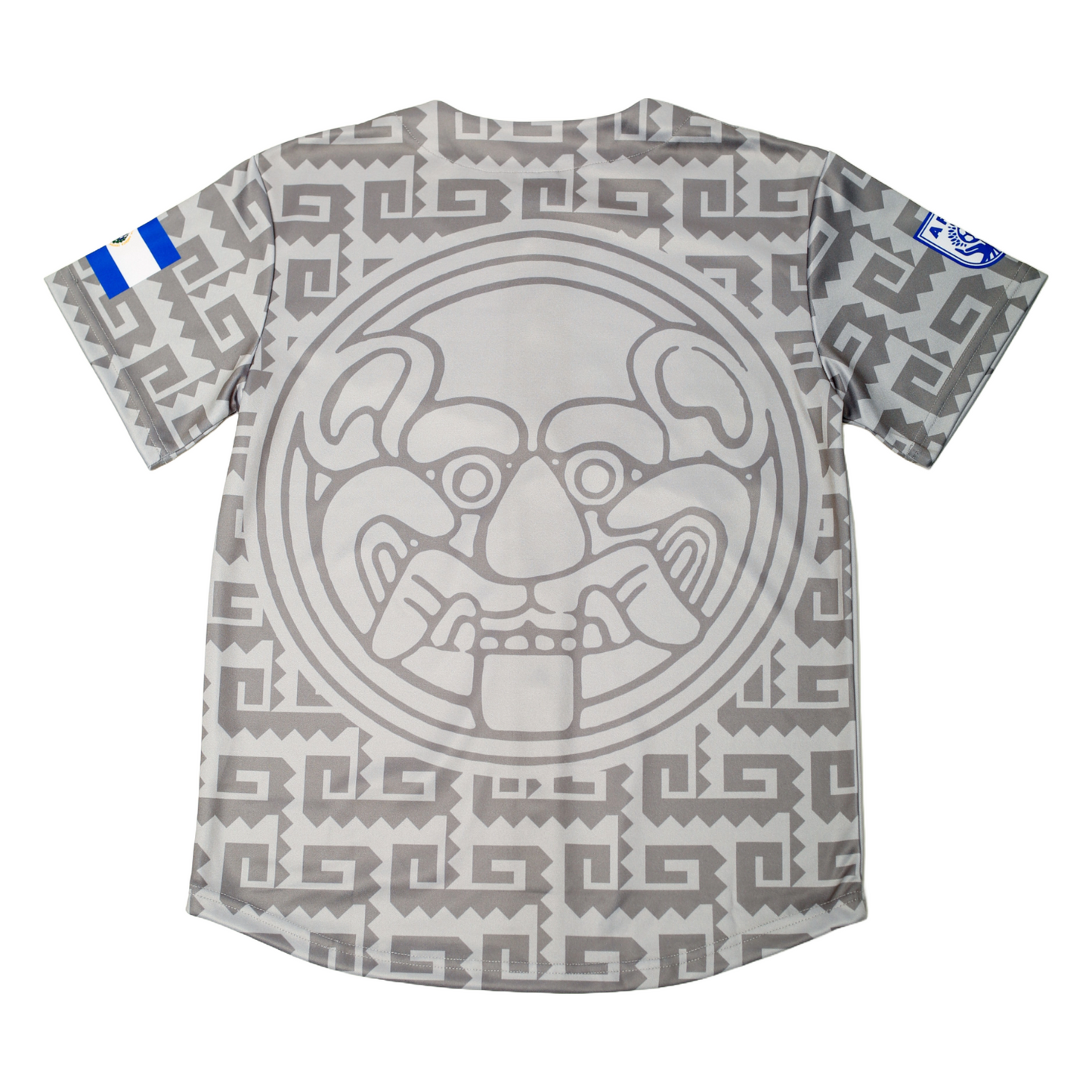 El Salvador "Grey" Baseball Jersey