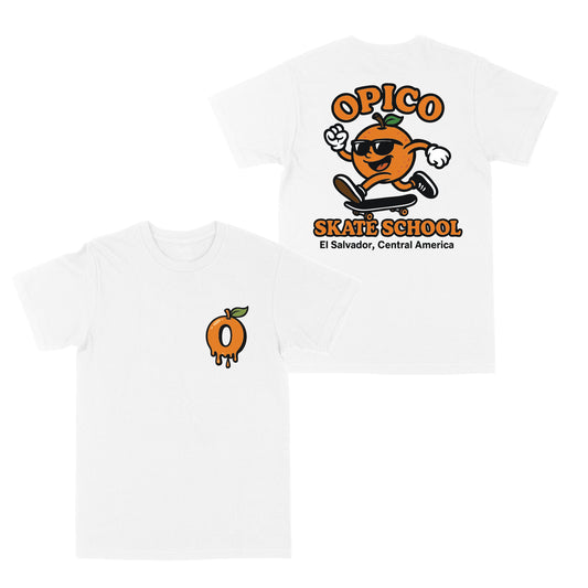 Opico Skate "White" Tee