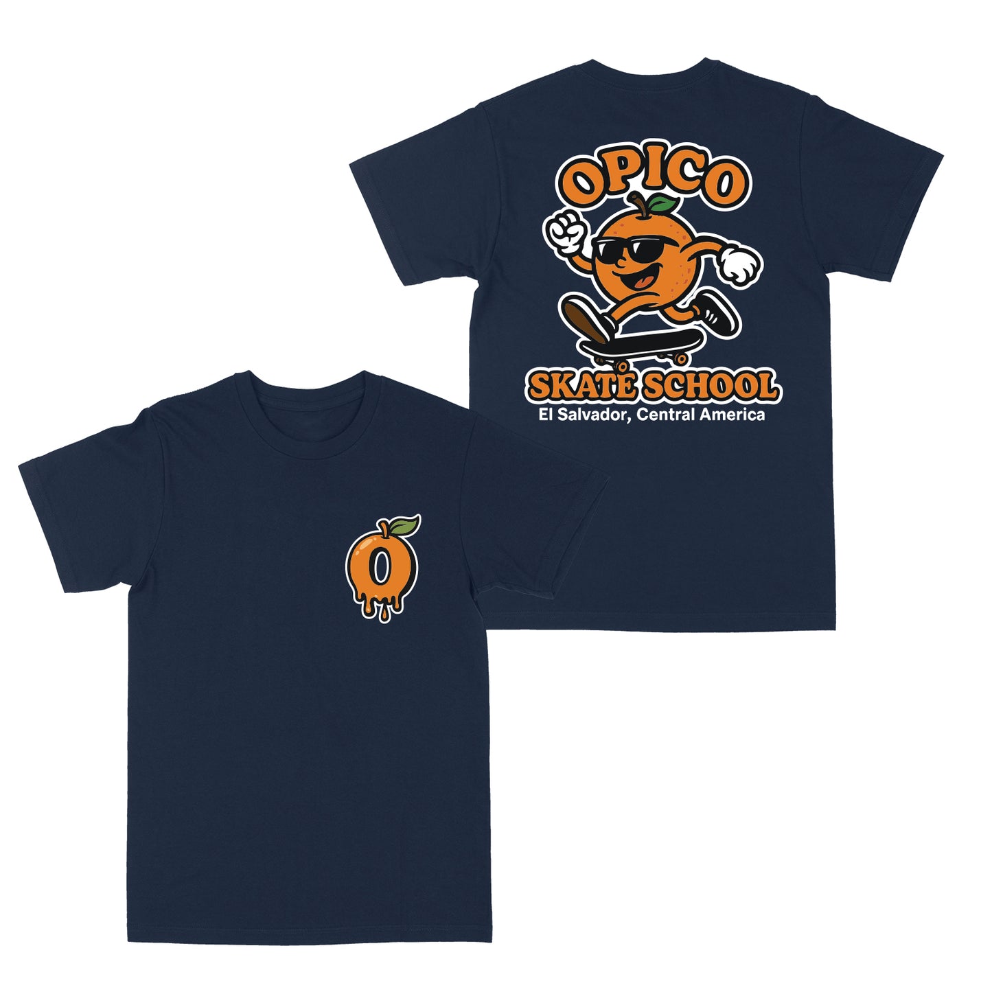 Opico Skate "Navy" Tee
