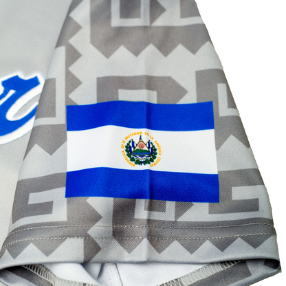 El Salvador "Grey" Baseball Jersey