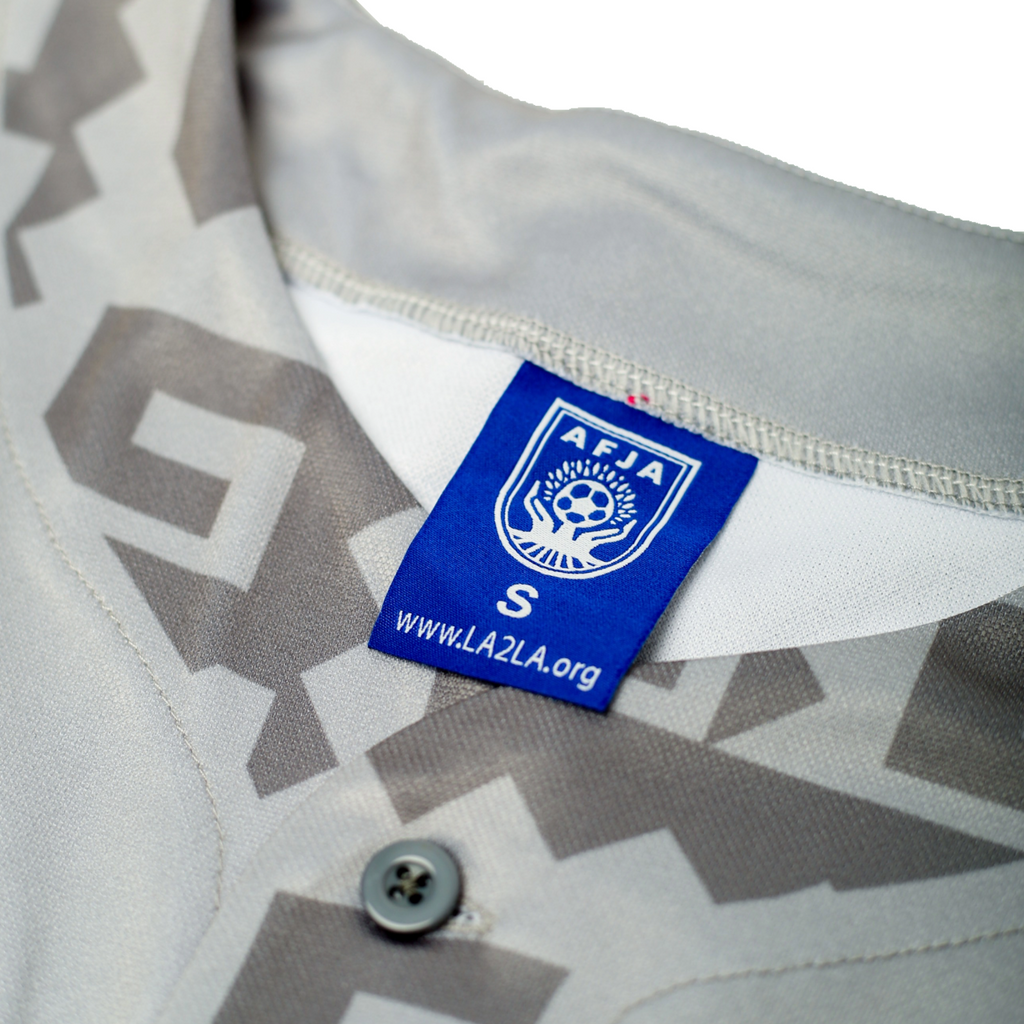 El Salvador "Grey" Baseball Jersey