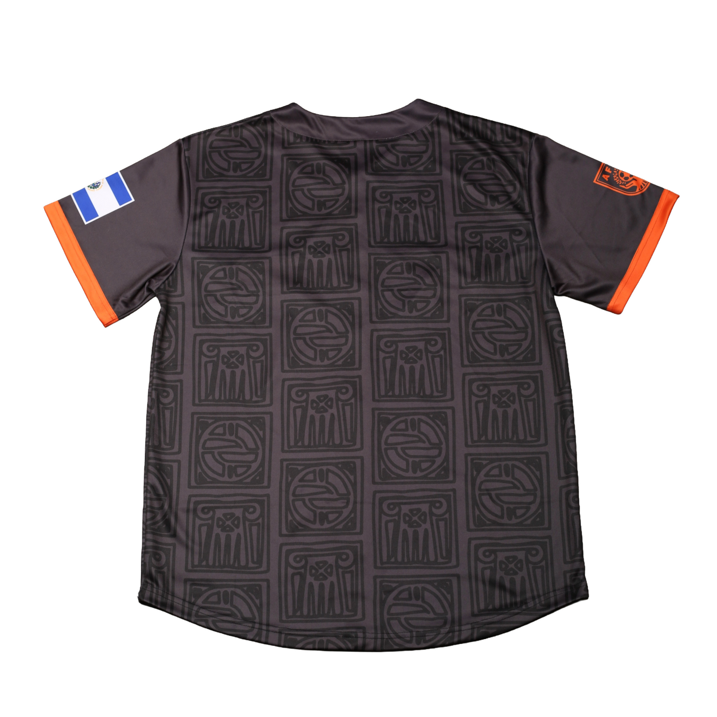 El Salvador "Black/Orange" Baseball Jersey "Includes Ticket"