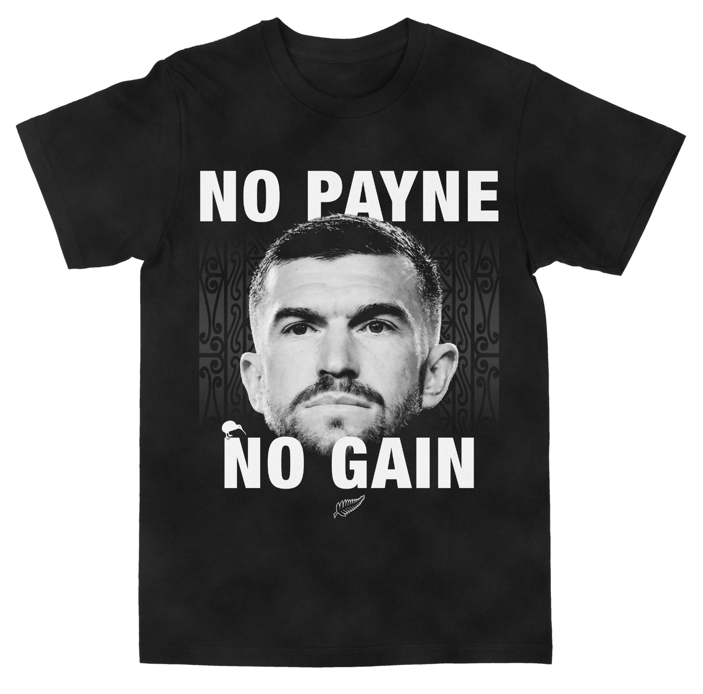 No Payne No Gain "Black" Tee