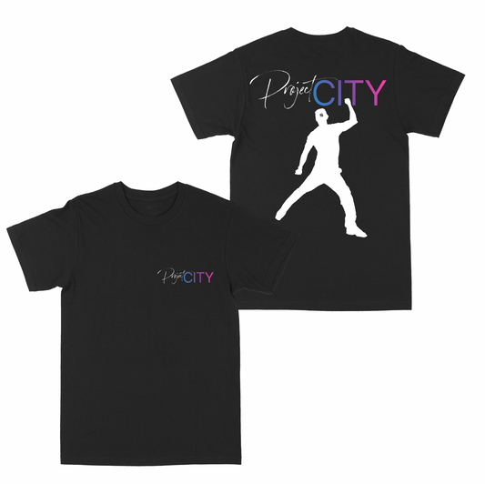 Project City "Jump Man" Black Tee