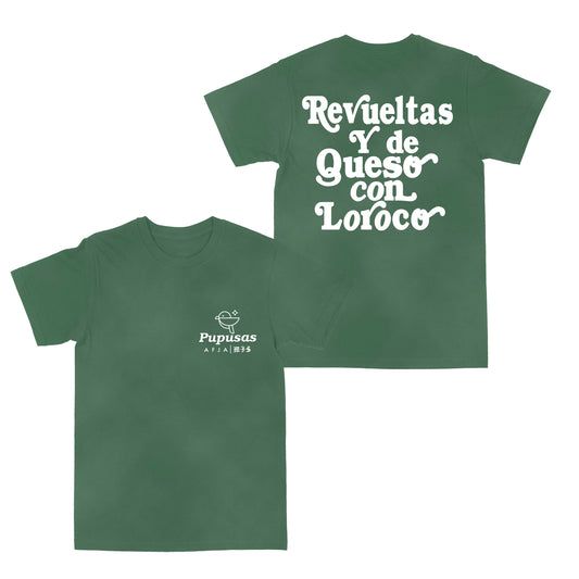 Pupusas "Vintage Green" Tee